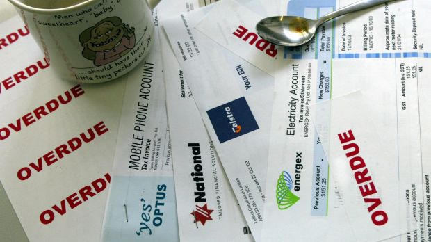 Australians are contacted by debt collectors more than 65 million times a year. Photo: Robert Rough